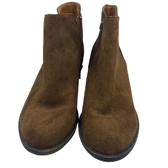 KENSIE Garry Leather Brown Bootie Women’s Size 6.5 - Picture 2 of 13
